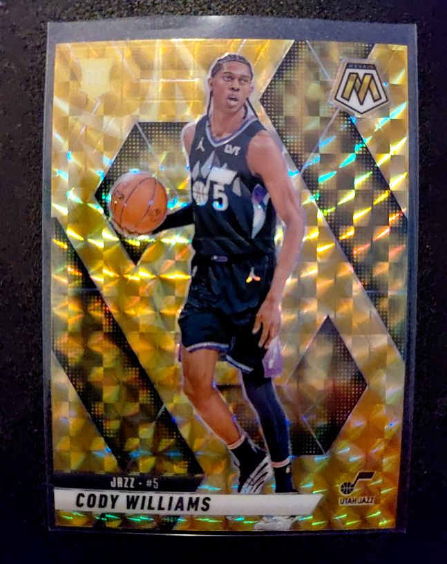 2024-25 Panini Mosaic #207 Cody Williams — front