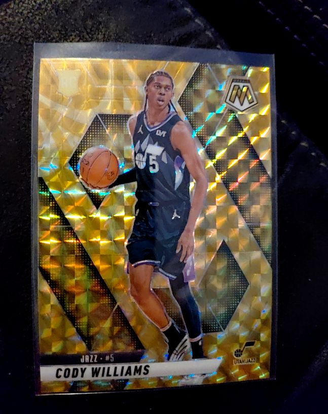 2024-25 Panini Mosaic #207 Cody Williams — front