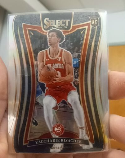 2024-25 Panini Select #379 Zaccharie Risacher — front