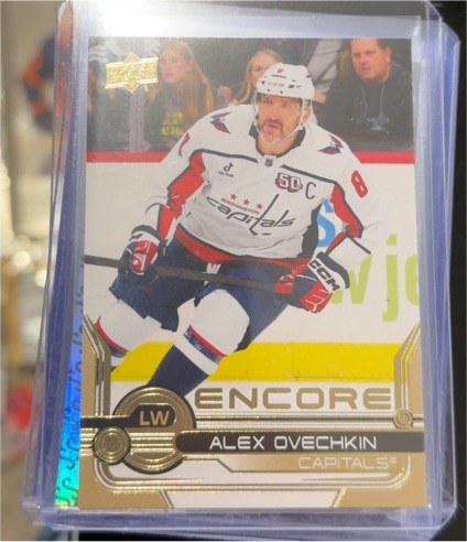 2024-25 Upper Deck Extended Series Encore #E-30 Alex Ovechkin — front