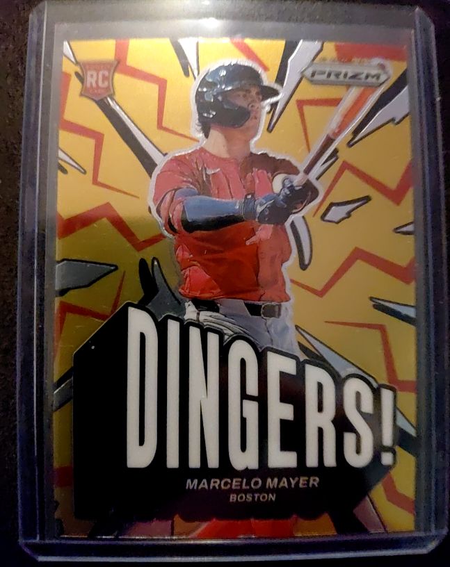 2025 Panini Prizm #7 Marcelo Mayer Dingers! — front