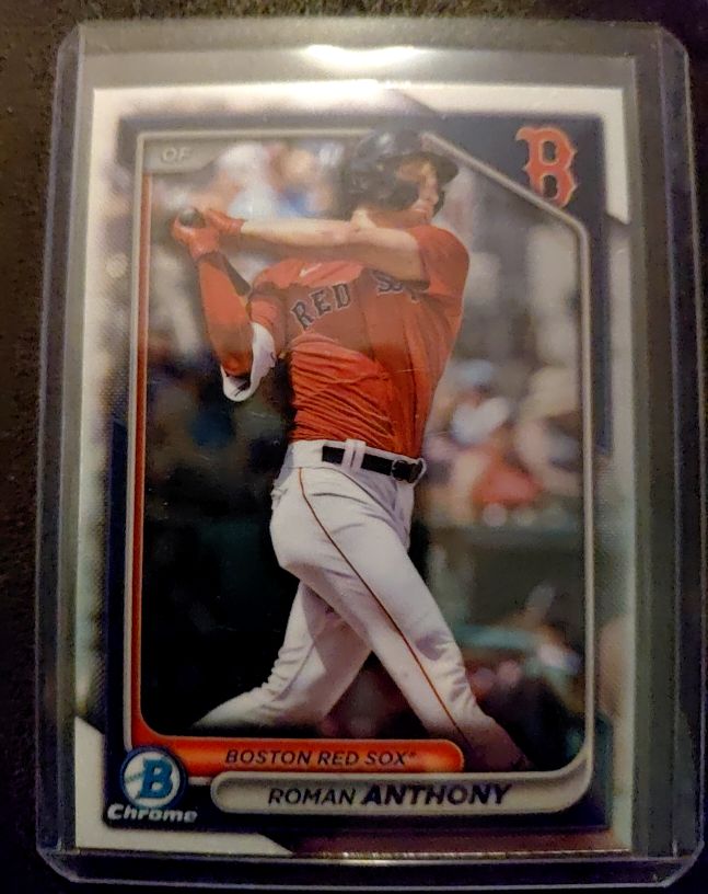 2024 Bowman Draft Chrome #BDC-19 Roman Anthony — front