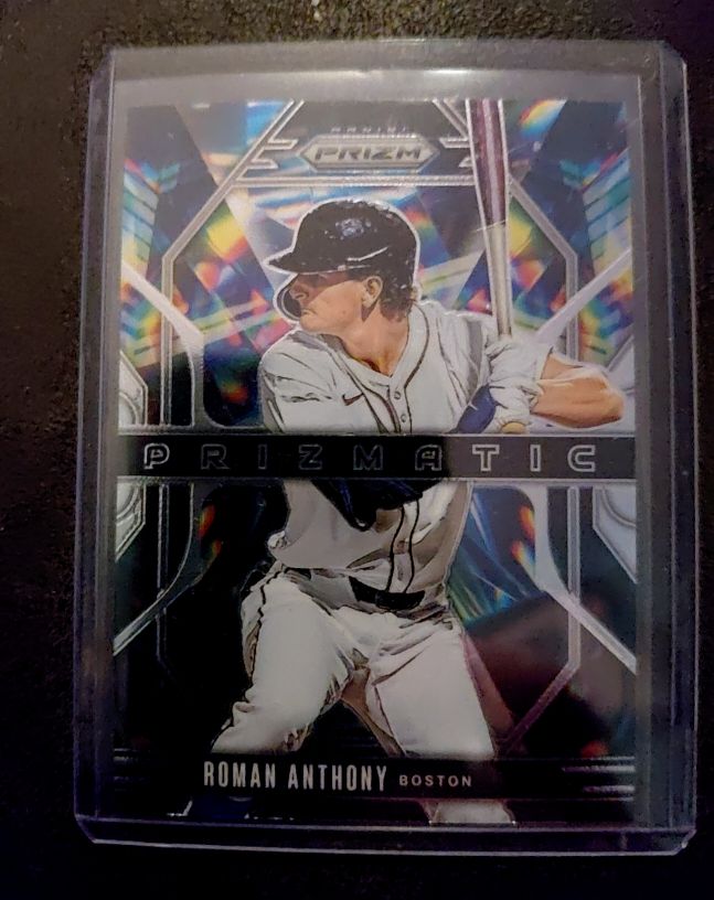2025 Panini Prizm #24 Roman Anthony Prizmatic — front