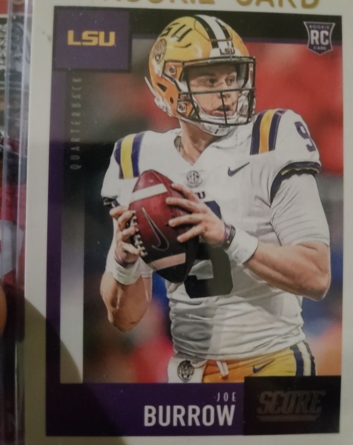 2020 Panini Score #360 Joe Burrow — front