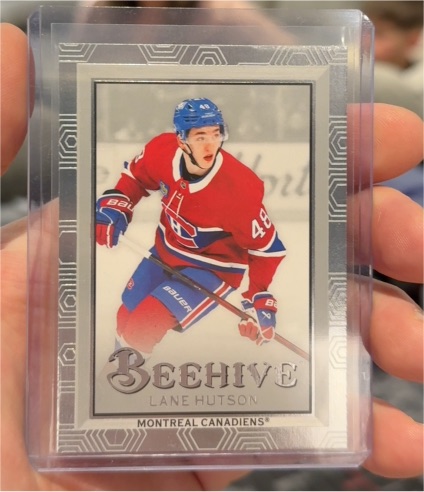 2024-25 Upper Deck Extended Series Beehive #BH-18 Lane Hutson — front