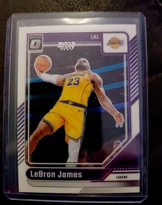 2024-25 Panini Donruss Optic #148 LeBron James — front