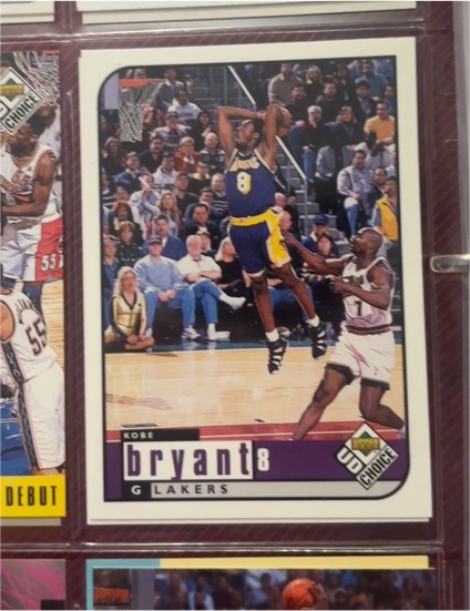 1998-99 Upper Deck UD Choice #69 Kobe Bryant — front