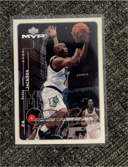 1999-00 Upper Deck MVP #98 Bobby Jackson — front