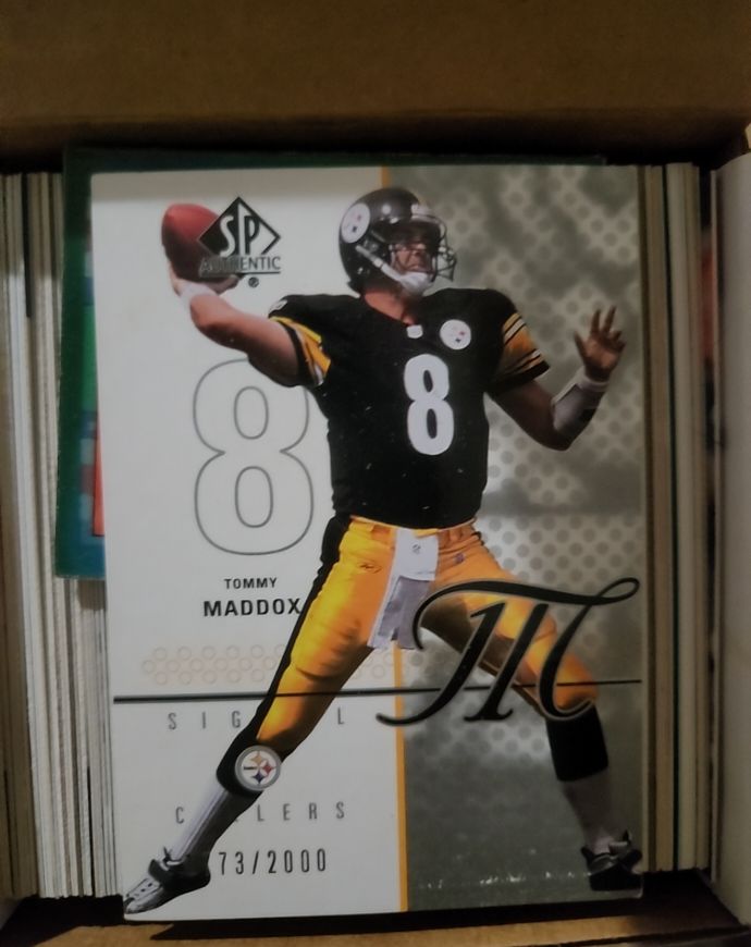 2002 SP Authentic #119 Tommy Maddox — front