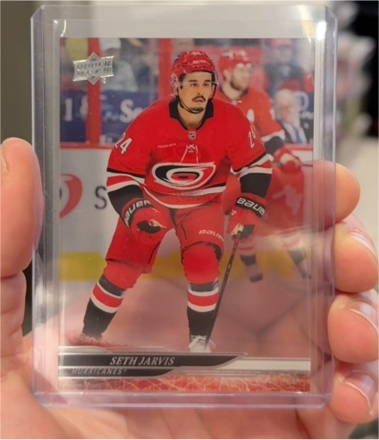 2024-25 Upper Deck #521 Seth Jarvis — front