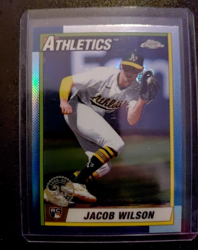 2025 Topps Chrome #90CB-18 Jacob Wilson — front