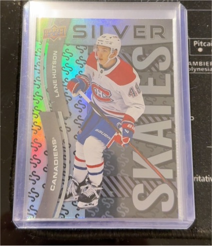 2024-25 Upper Deck Extended Series Silver Skates #SS-33 Lane Hutson — front