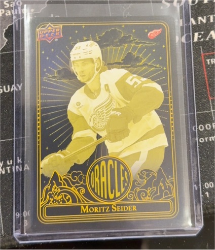2024-25 Upper Deck Extended Series Oracles #O-17 Moritz Seider — front