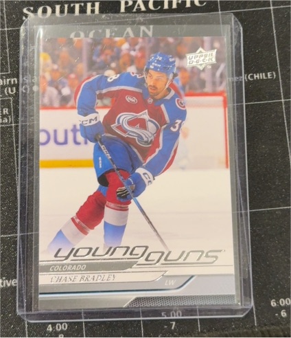 2024-25 Upper Deck Extended Series Young Guns #712 Chase Bradley — front