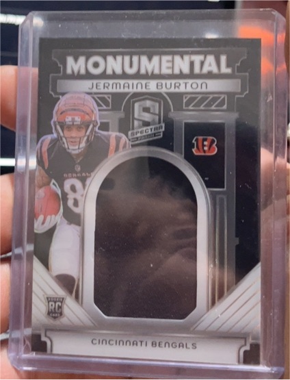 2024 Panini Spectra Monumental #Jermaine Burton — front