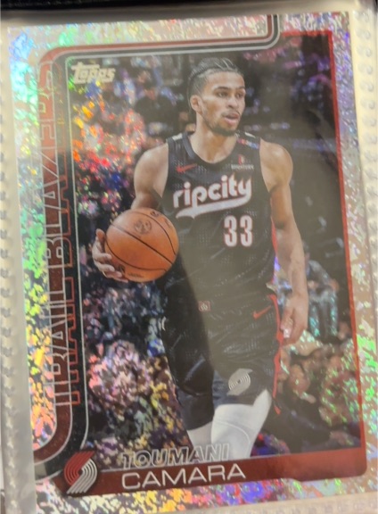 2025-26 Topps #128 Toumani Camara — front