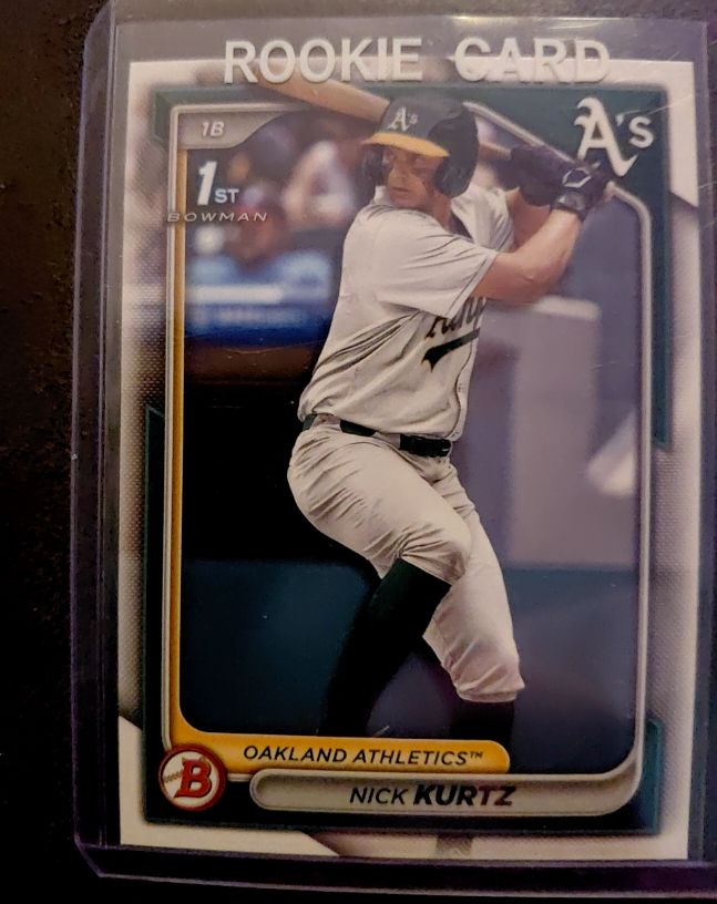2024 Bowman Draft 1st #BD-56 Nick Kurtz — front