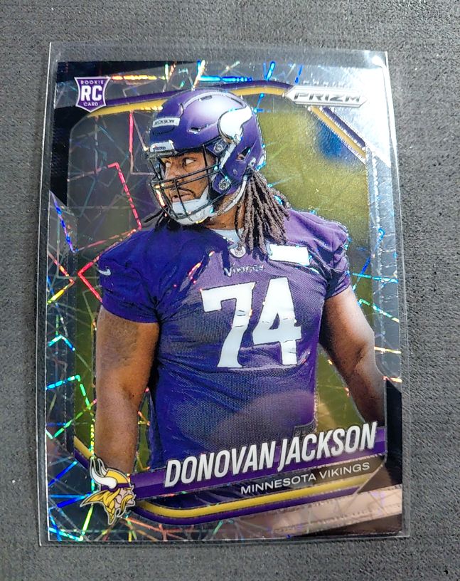 2025 Panini Prizm #358 Donovan Jackson — front