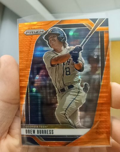 2025 Panini Prizm #103 Drew Burress — front