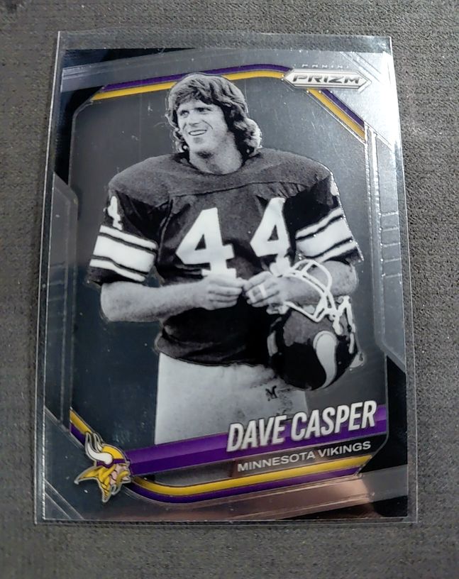 2020 Panini Prizm Dave Casper Minnesota Vikings — front