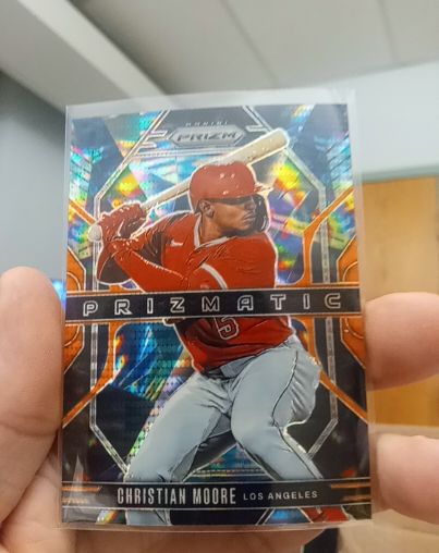 2025 Panini Prizm #6 Christian Moore — front