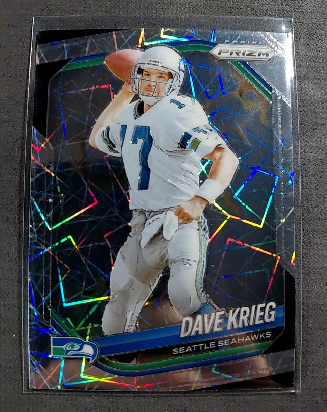 1990 Panini Prizm #7 Dave Krieg — front