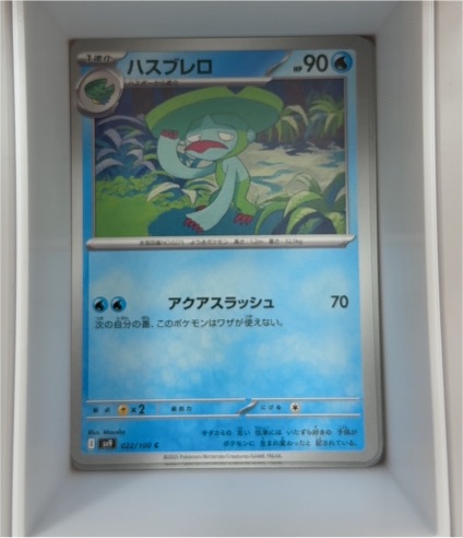 2022 Pokémon Battle Partners #022 Lombre — front