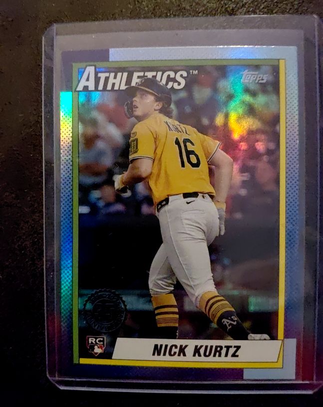 2025 Topps Update #U90-17 Nick Kurtz — front