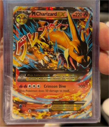 2014 Pokémon XY Flashfire #13 Mega Charizard EX — front