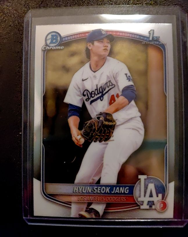 2025 Bowman Chrome #BCP-51 Hyun-Seok Jang — front