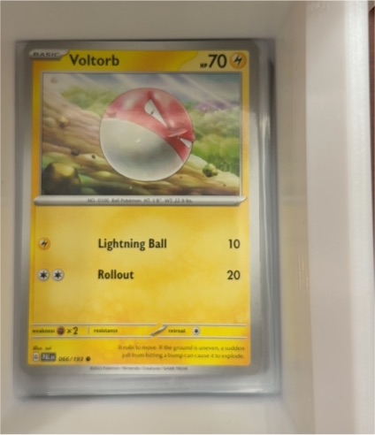 2023 Pokémon SV02: Paldea Evolved #066 Voltorb — front