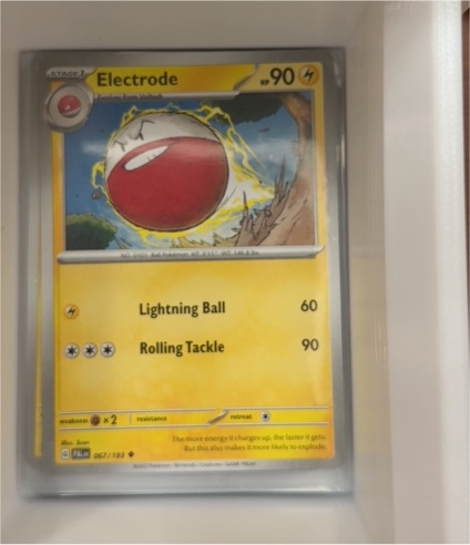 2023 Pokémon Scarlet & Violet Paldea Evolved #067 Electrode — front