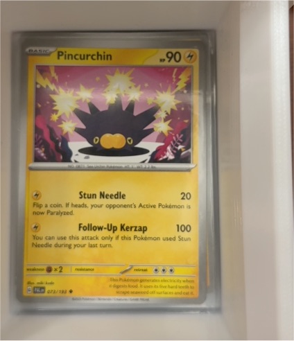 2023 Pokémon Paldea Evolved #073 Pincurchin — front