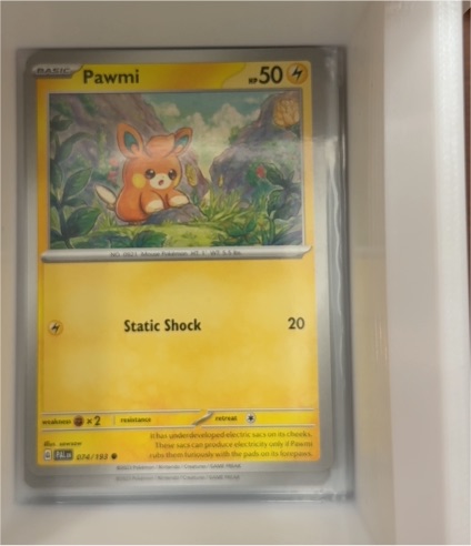 2023 Pokémon Paldea Evolved #074 Pawmi — front