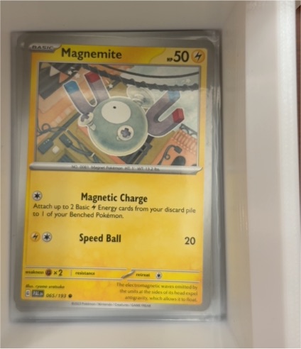 2023 Pokémon Paldea Evolved #065 Magnemite — front