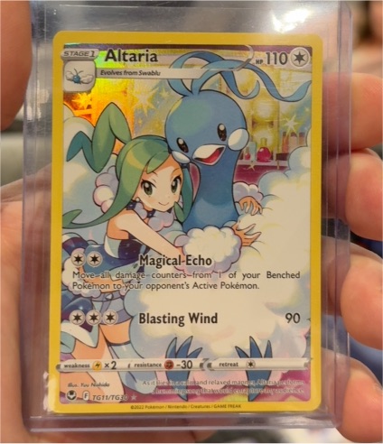 2022 Pokémon Silver Tempest #TG11 Altaria — front