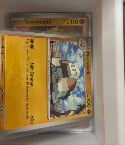 2023 Pokémon SV02: Paldea Evolved #122 Naclstack — front
