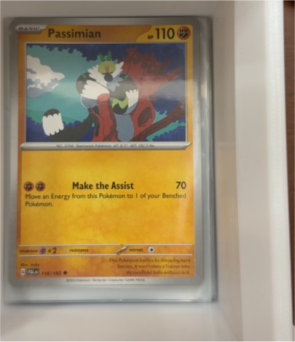2023 Pokémon Paldea Evolved #118 Passimian — front