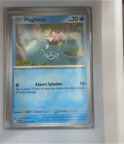 2023 Pokémon TCG Paldea Evolved #042 Magikarp — front