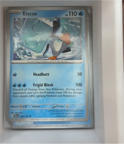 2023 Pokémon Paldea Evolved #048 Eiscue — front