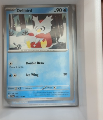 2023 Pokémon TCG Paldea Evolved #046 Delibird — front