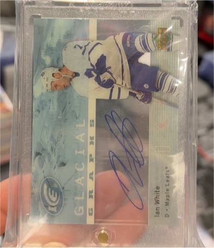 2007 Upper Deck Ice Glacial Graphs #GG-IW Ian White — front