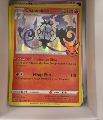 2022 Pokémon Trick or Trade #033 Chandelure — front