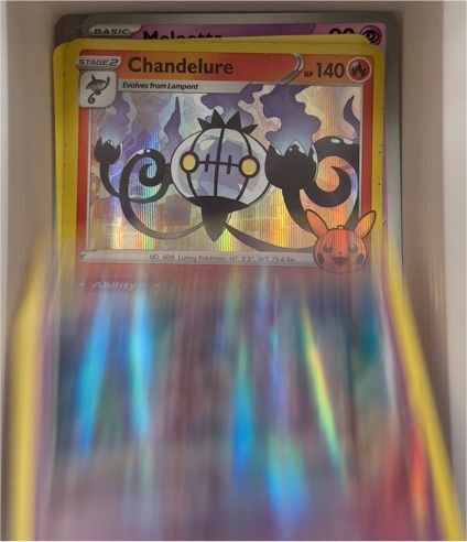 2022 Pokémon TCG Trick or Trade #033 Chandelure — front