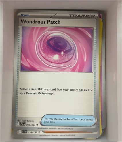 2023 Pokémon ME02: Phantasmal Flames #094 Wondrous Patch — front