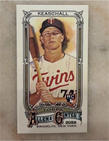 2025 Topps Allen & Ginter #223 Luke Keaschall — front