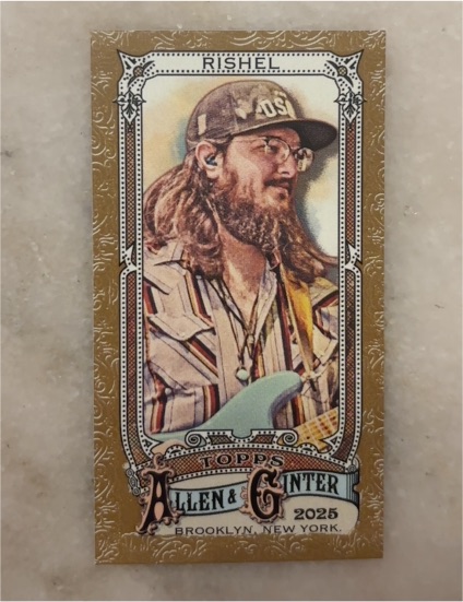 2025 Topps Allen & Ginter #257 Zach Rishel — front
