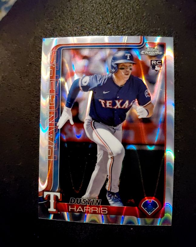 2025 Topps Chrome #131 Dustin Harris — front