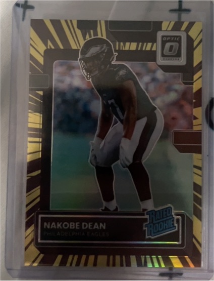 2022 Panini Donruss Optic #274 Nakobe Dean — front