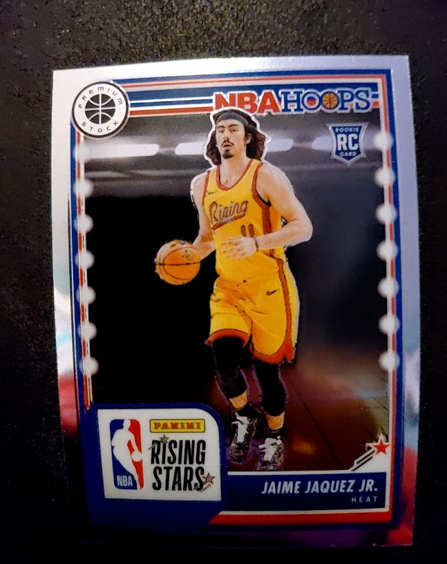 2023-24 Panini NBA Hoops Premium Stock #294 Jaime Jaquez Jr. — front
